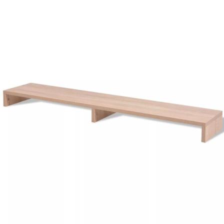 Vidaxl Skärmställ Spånskiva 118x23,5x9 Cm Beige Beige