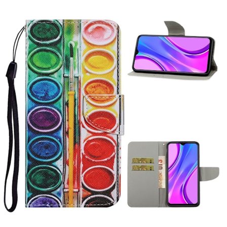 Wonderland Xiaomi Redmi 9C Läppäkotelo - Palette