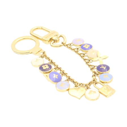 Louis Vuitton Vintage, pre-owned Porte Cles Chainne Pastilles Geel, Dames, Maat:ONE Size