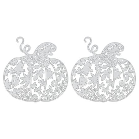 Scrapbook Die Cut Fotoalbum Die Cut Halloween Craft Mall (0.1X11X11.3CM, Silver)