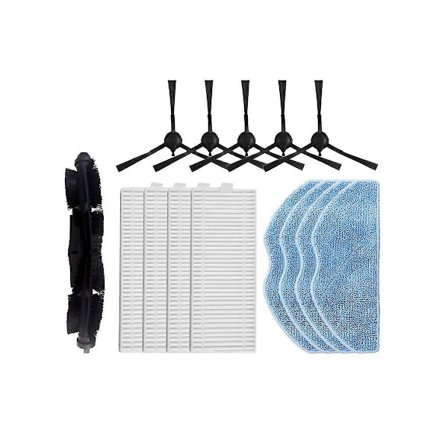 Kompatibel med 360 S8 / S8 Plus Robotdammsugare Ersättningsdelar Huvudsidoborste HEPA-filter Mopp C -cdsx db