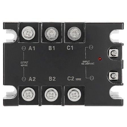 3-vaihe 40A AC AC Solid State Rele SSR Sisääntulo 90-250VAC Kuorma 24-480VAC TSR-40AA H