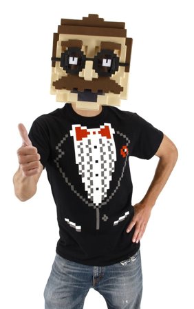 8-bit Maske Mann