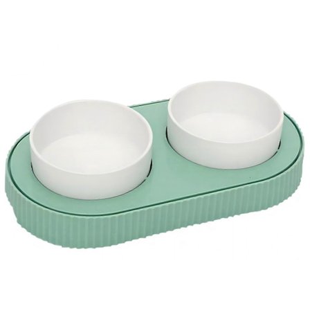 Lämmitetty lemmikkikulho termostaattisella lämmityksellä, USB-virtalähde keraaminen kissan ja koiran vesikulho talveksi [YJD]