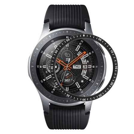 Samsung Galaxy Watch (46mm) metallram - Svart