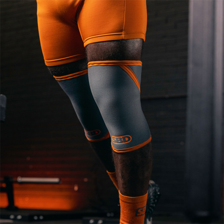 SBD Apparel Forge Knee Sleeves 7mm Grey