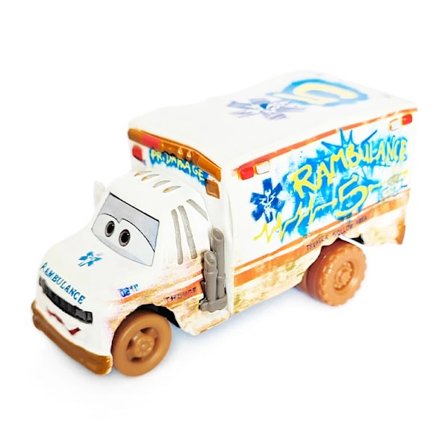 Disney Pixar Bilar Arvy Och Dr. Damage Fordonsmodell Mini Racers Lastbil Samlarobjekt Leksaksbil För Barn Pojkar