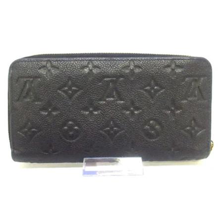 Louis Vuitton Vintage, Pre-owned Leather Wallet Zwart, Dames, Maat:ONE Size