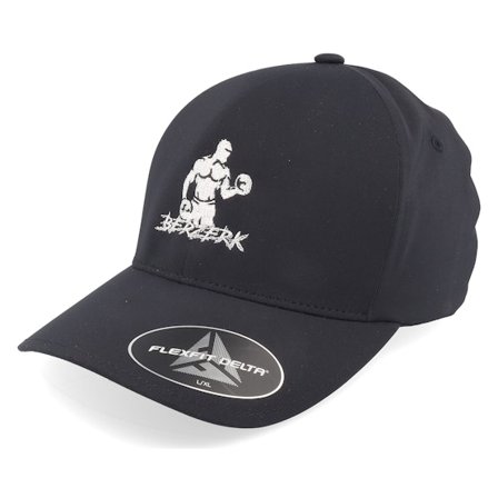 Berzerk - Noir flexfit Casquette - Dumbbell Bicep Curl Fitness Delta Black Flexfit @ Hatstore