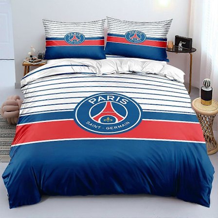 Dynebetrækssæt Børstet Stof Digitaltryk Polyester Bomuld 5-FF-5 150X200