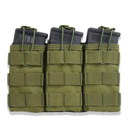 Outdoor Tactical Magazine Molle Pouches AK AR Jaktgevär Pistol Ammo Mag Bag Hölster M4 Dual Storage Bag Airsoft Diverse Bag