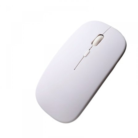 Uppladdningsbar Bluetooth-mus trådlös Bluetooth-mus. (trådlös modell pärlvit)