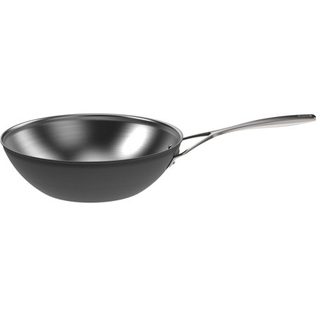 Demeyere Black 5 wok 30 cm - Sort/sølv | KitchenOne