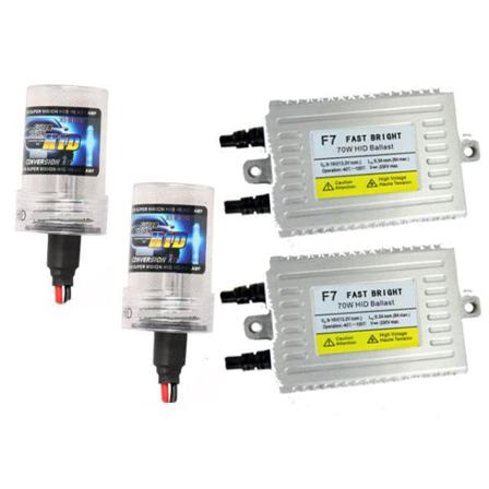 Xenon 70w Speed Start Ac Digital Slim Kit Fast Bright Xenonkit H1 5000k