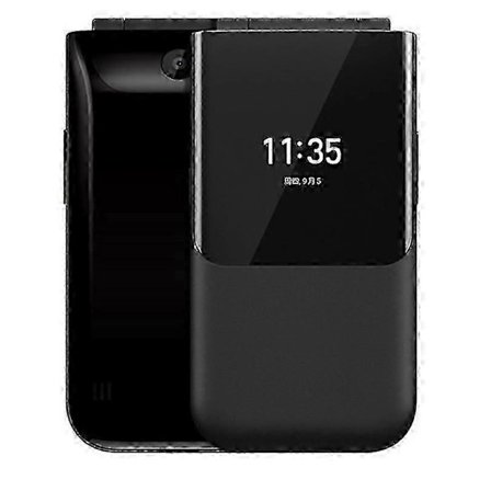 2720 flip-telefon med dubbla skärmar, dubbla SIM-kort, dubbel standby-funktion, lämplig för seniorer, enkel telefon