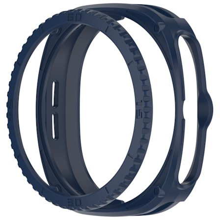 Kompatibel med Samsung Watch8 Classic Armored Shell + Skala Bezel Set TPU Skyddsfodral Stötsäkert Skärmskydd för Galaxy