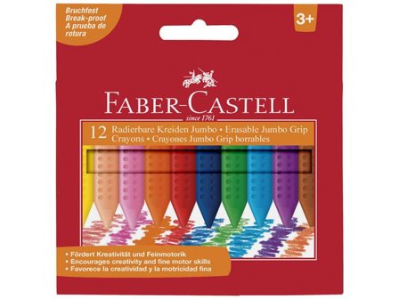 Faber-Castell Plastkrita trekantig 12/fp - Lyreco - Skola och förskola - Bild och form - Kritor