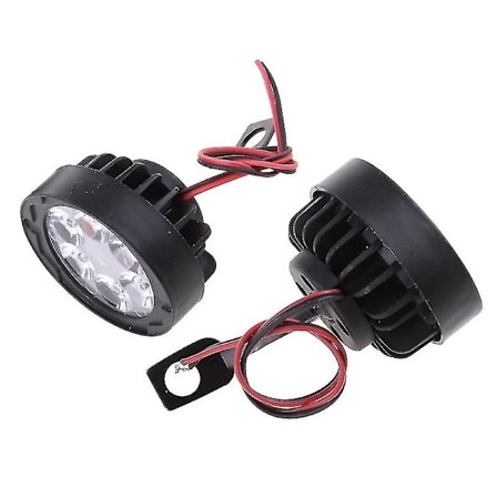 2 stk. Motorcykel Forlygte Tåge Kørelys 6 Led Arbejds Spotlys Tåge Lampe Scootere Spotlight Motorcykel Sidespejl Lys