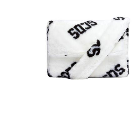 Gcds Shoulder Tass , Wit , Dames , Maat: ONE Size Heuptassen