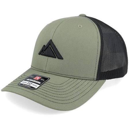 Wild Spirit - Green - trucker - Cap - 3d Logo Of Mountain Loden/Black Trucker - Hatstore