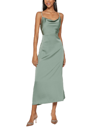 Vila Viravenna Strap Ankle Dress Klänningar Dam Grön 42