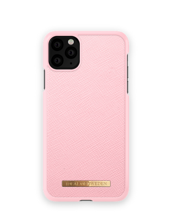 Saffiano Case iPhone 11 Pro Max Pink, iDeal of Sweden
