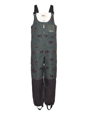 Gleely 2L Ins Print Bib K Green Jack Wolfskin