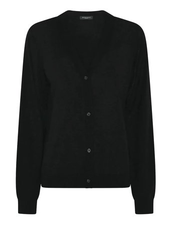 Charlenebbwaria Knit Cardigan Black Bruuns Bazaar
