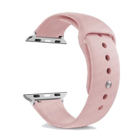 rem För Apple Watch -band 40mm 44mm 49mm 45mm 41mm 38mm 42mm Silikonbältesarmband iWatch series se 9 8 7 6 5 3 ultra 2 band rose pink 42 44 45 49 mm