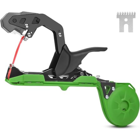 Plantebindingsmaskine, letvægtsbindingsmaskine, bindingsmaskine til tomater, vinmarker, frugttræer, grøntsager, landbrug