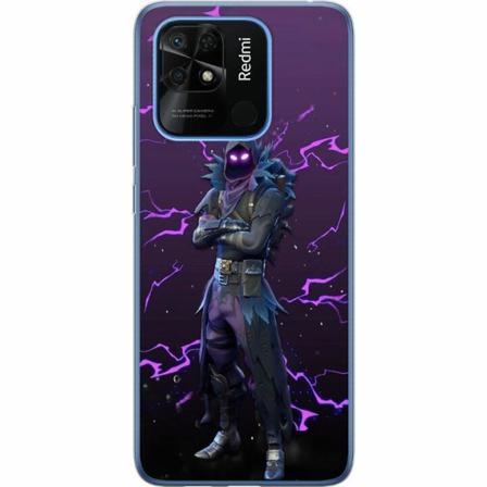 Xiaomi Redmi 10c Mjukt Skal - Raven Fortnite Thunder