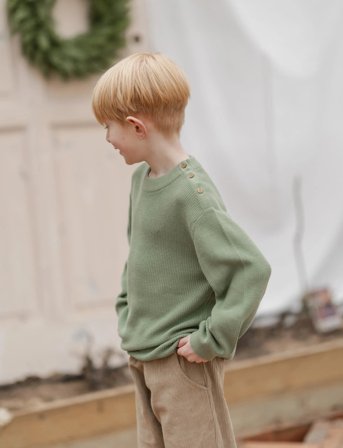 Hanevild Theodor Sweater - Green - 86/92