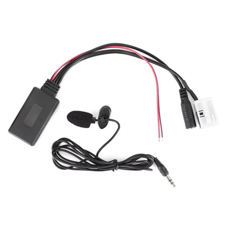 12-Pin Bluetooth AUX Audio Kabel Adapter med Mikrofon til Citroen Berlingo