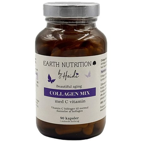 Earth Nutrition Collagen Mix 90 kaps, Helse & Madvarer, Kollagen, Kollagenpiller