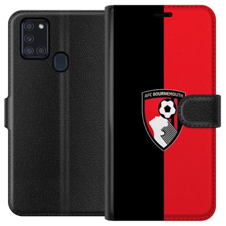 Kompatibel Tegnebogsetui til Samsung Galaxy A21s Bournemouth emblem