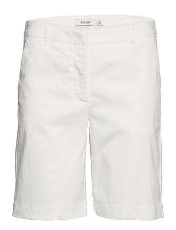 Bydays Shorts - Sateen Stretch White B.young