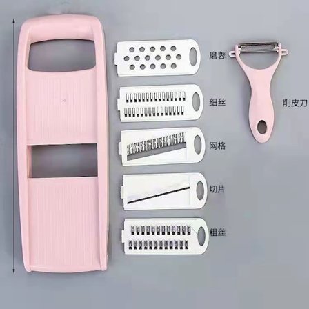 Mandoliniviilutin keittiöön - Viipalointiviilutin vihannesten leikkaamiseen, 5-in-1