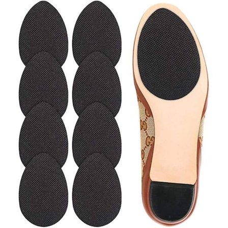 3 Pairs Anti-slip Shoe Grip Sticker, Self-adhesive Non-slip Rubber
