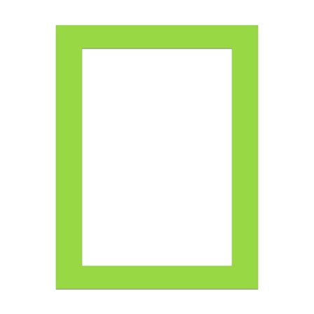 Ramme Kartong Veggheng Bilde GRØNN