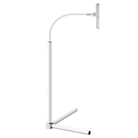 Tripod Stativ Sammenleggbar Nettbrett Telefonholder for 4 til 11 Tommers Mobiltelefon Lazy Bed Gulv Nettbrettstativ for IPAD Air Pro 10.5~06622