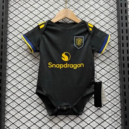 25-26 Manchester United Vieras Vauvan Body Jumpsuit Potkupuku Jalkapallopuku