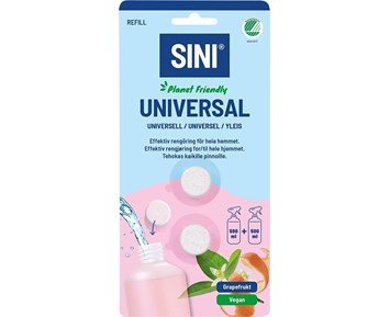 Rengöringstablett Allrengöring refill 2-p - SINI refill för allrengöring, 2-pack