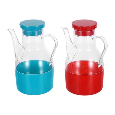 Vinaigrebeholder Olieflaske Dispenser til Madlavning Køkken 2 stk.[HK]