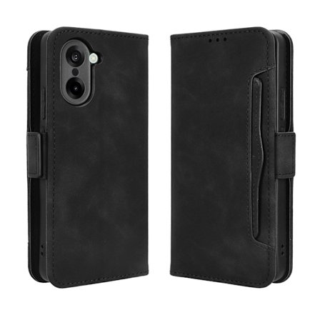 For OnePlus Nord CE5 5G Veske Lommebok Veske Shell Telefonveske Ekstra kort - Svart