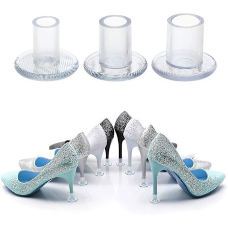 Starlight-høyhælbeskyttere 6 par