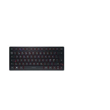 Cherry KW 9200 MINI - tastatur - QWERTY - Pan Nordic - svart