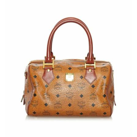 MCM Pre-owned, Handbags Bruin, Dames, Maat:ONE Size
