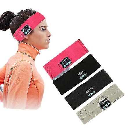 Sport-Huvudband med Bluetooth Trådlösa Hörlurar Stereo Hörlurar Huvudband
