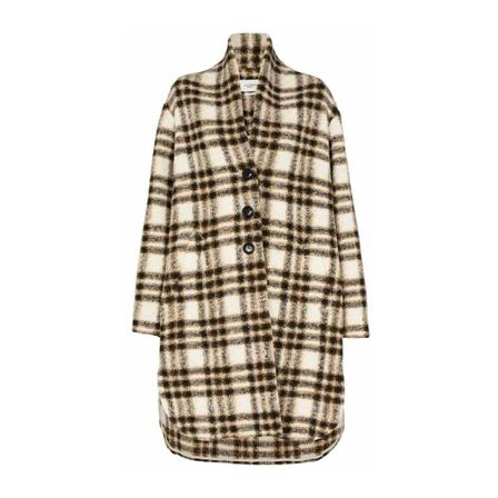 Isabel Marant Étoile, Single-Breasted Coats Beige, Dames, Maat:S
