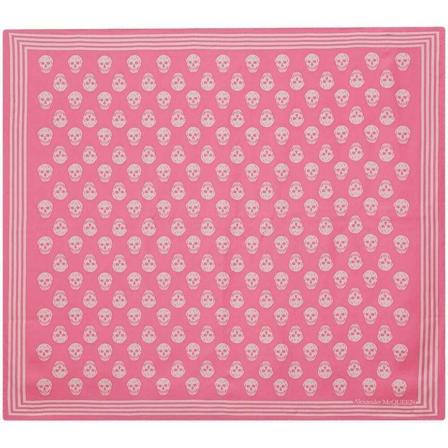Alexander McQueen Silky Scarves , Roze , Dames , Maat: ONE Size Sjaals